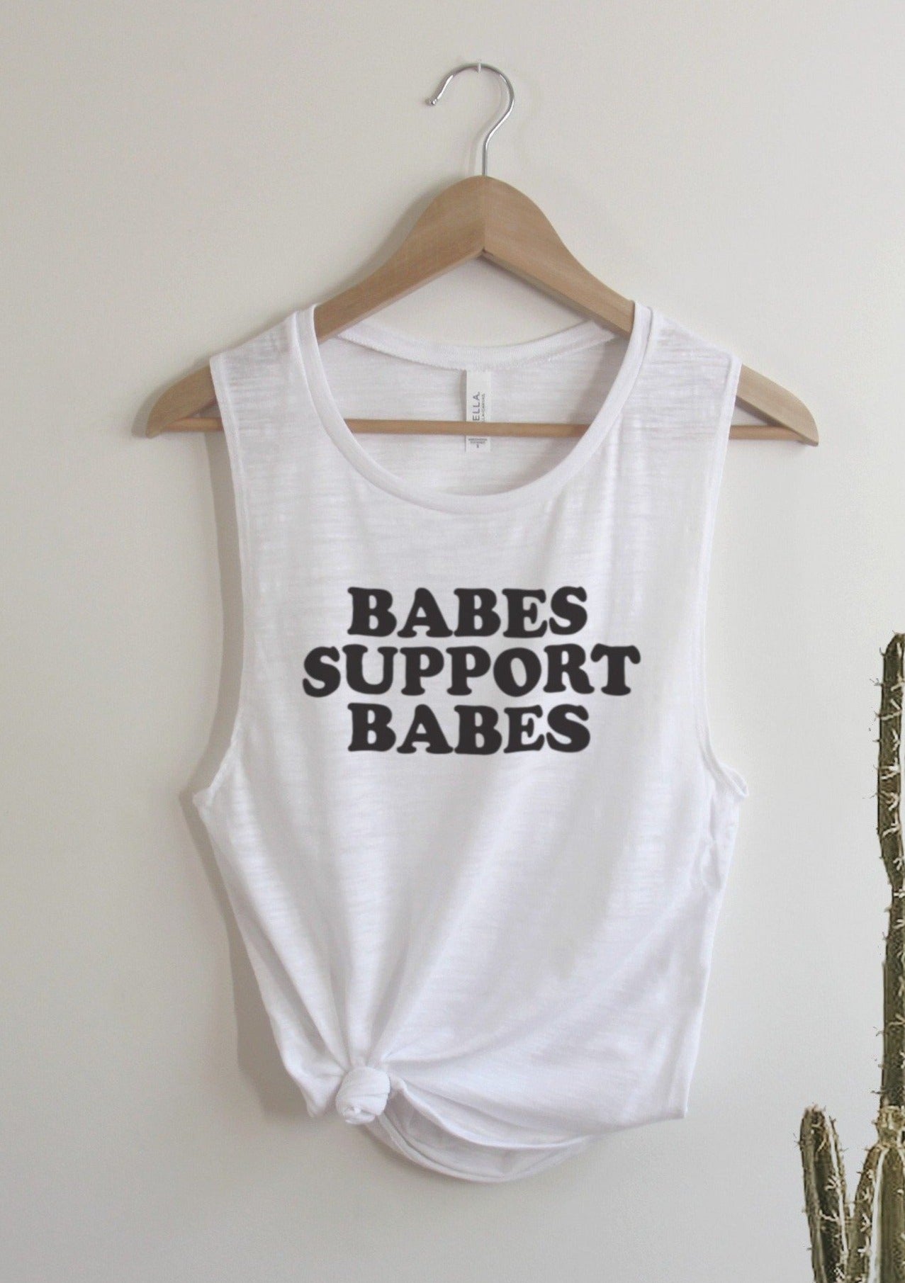 Babes Support Babes - Muscle Tank-0